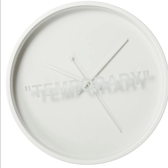 NWT Off-white IKEA collaboration clock - Picture 4 of 4